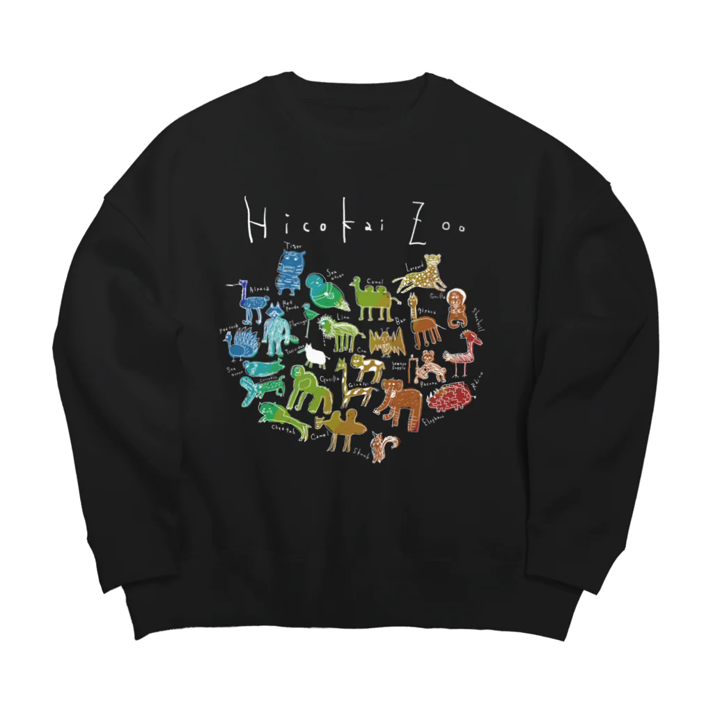 ひこ界ちゃんねるのひこ界ZOOレインボー Big Crew Neck Sweatshirt