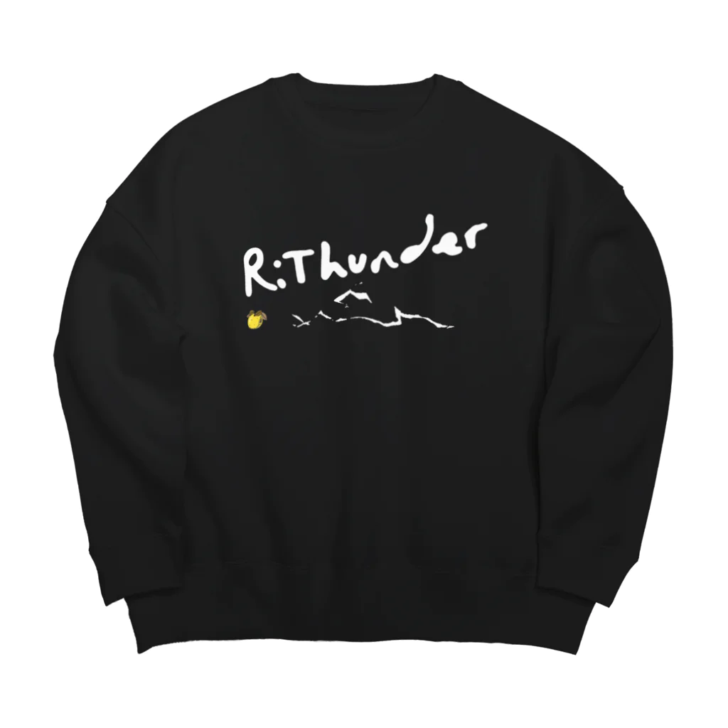 RiThunderのRiThunder Big Crew Neck Sweatshirt