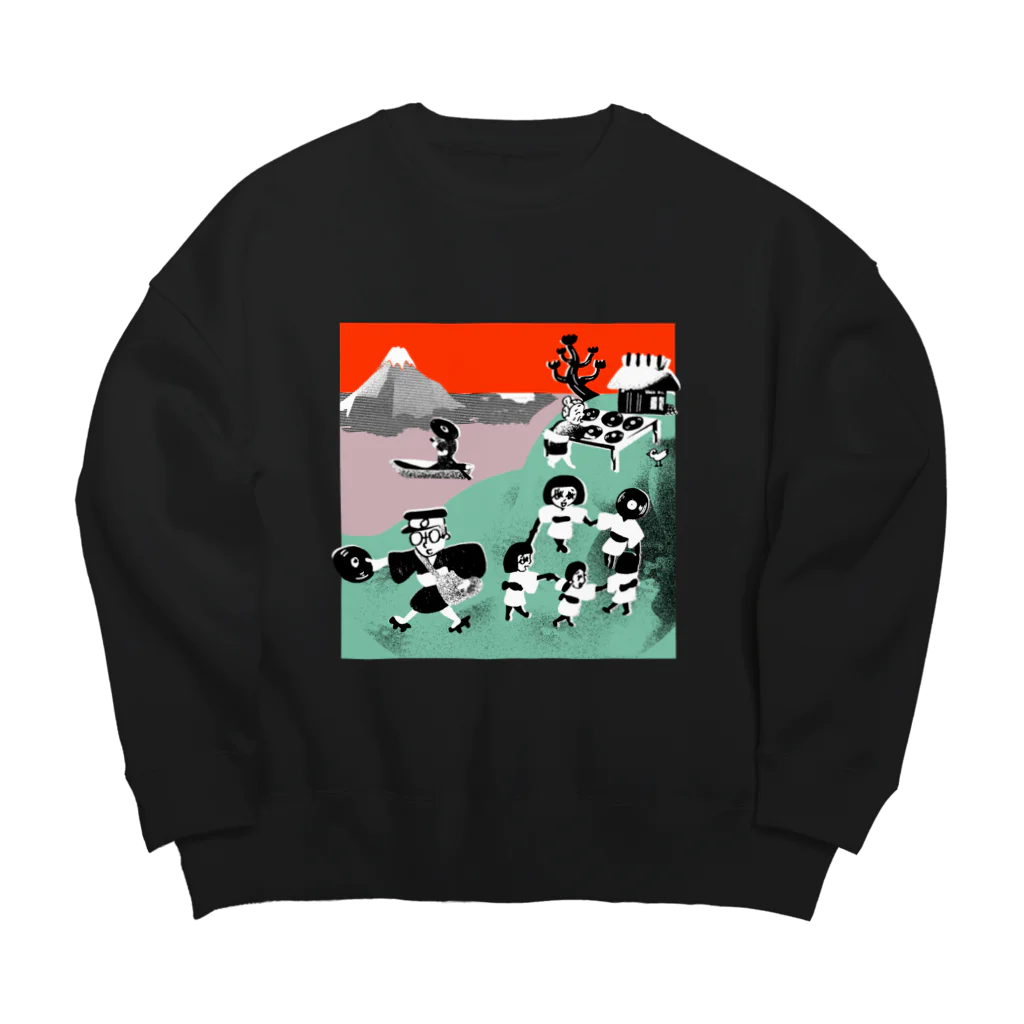 大橋裕之のふるさと Big Crew Neck Sweatshirt