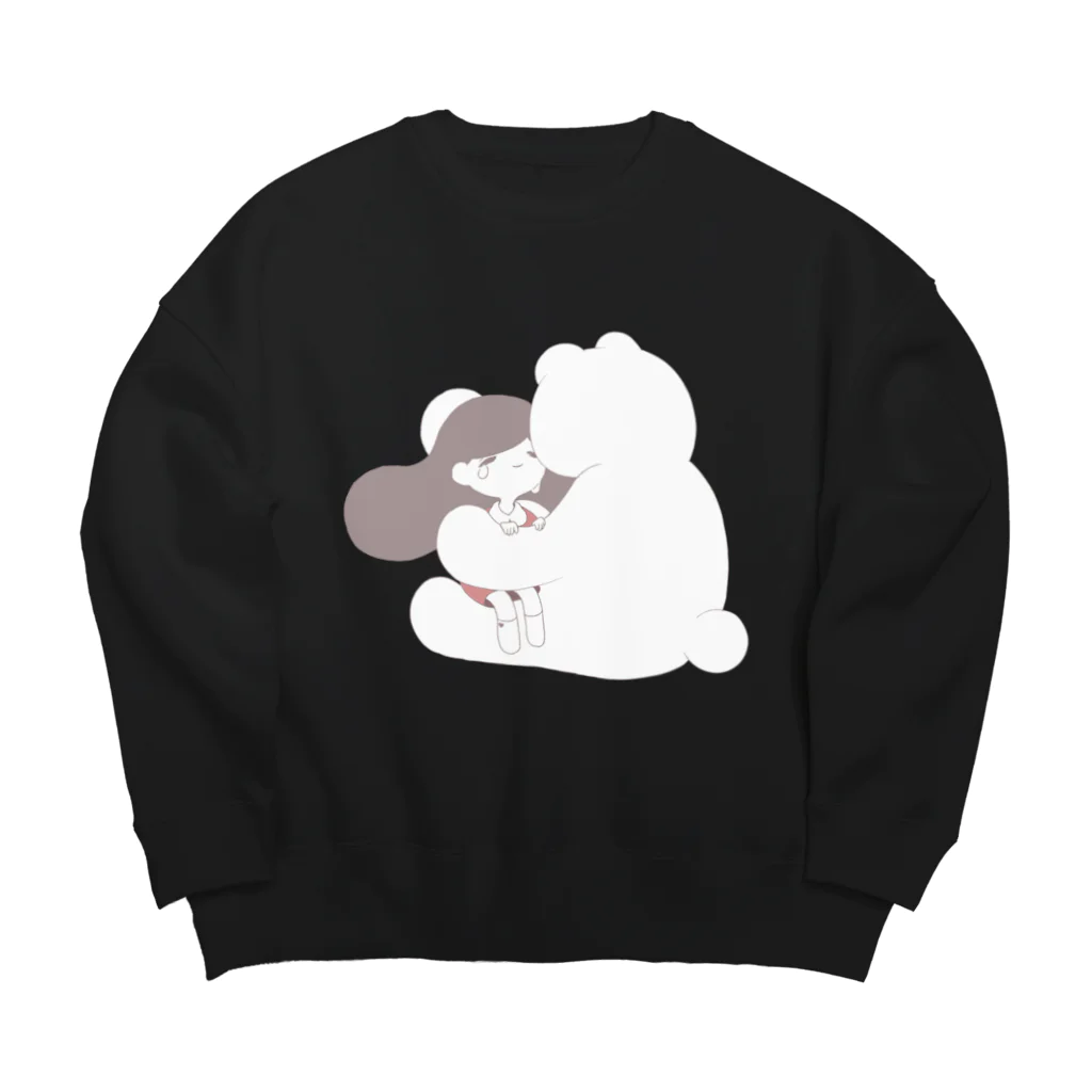 ふわんちゃんの大丈夫だよ。 Big Crew Neck Sweatshirt