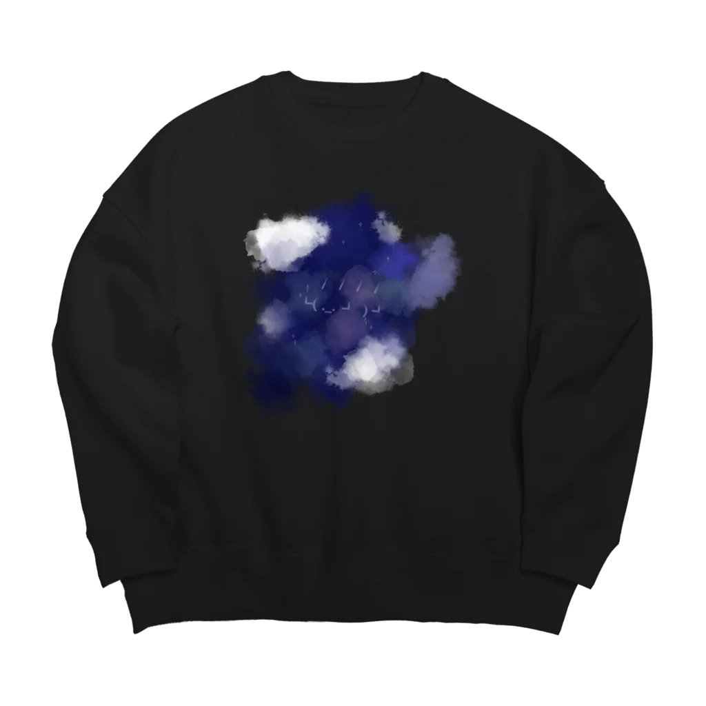 D Bridge MCの夜に降下するブリッジ Big Crew Neck Sweatshirt