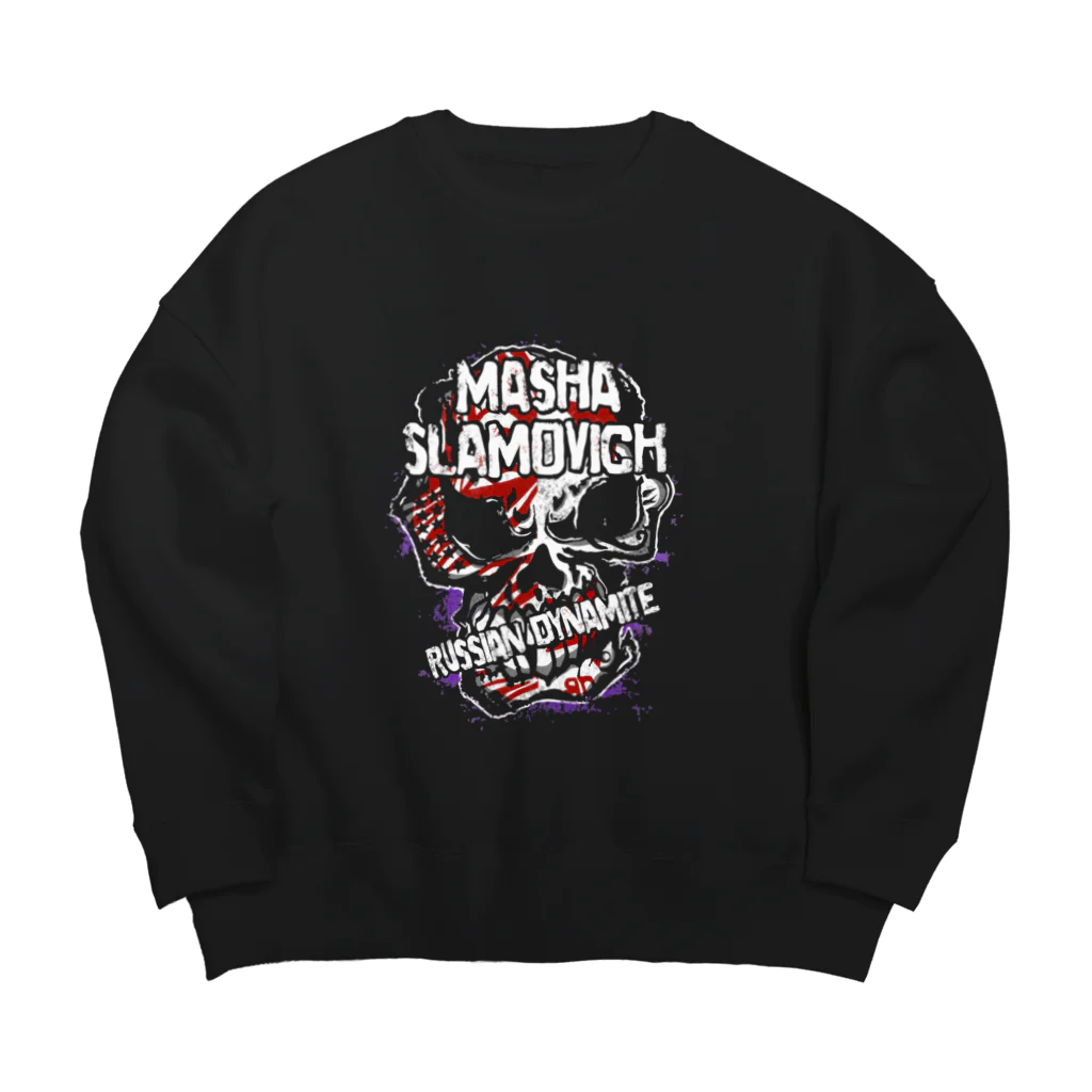 MASHA SLAMOVICH マーシャ・スラモビッチのマーシャ LOGO Big Crew Neck Sweatshirt