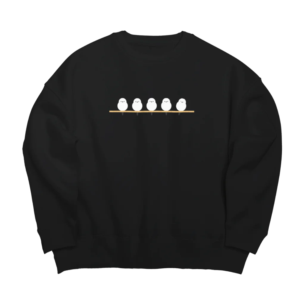 TAKUYA DESIGN WORKSのシマエナガ FIVE Big Crew Neck Sweatshirt