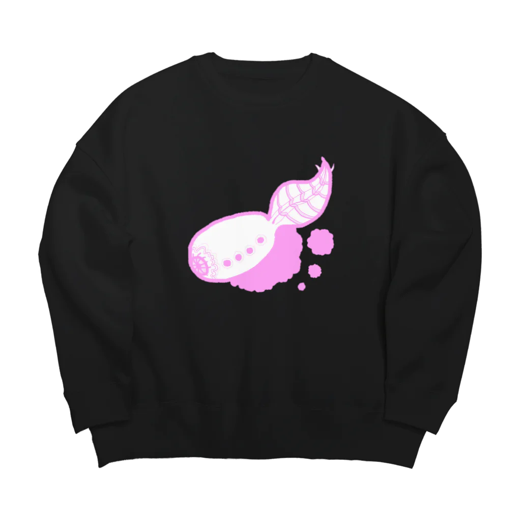 Annoyingのしだずーん Big Crew Neck Sweatshirt