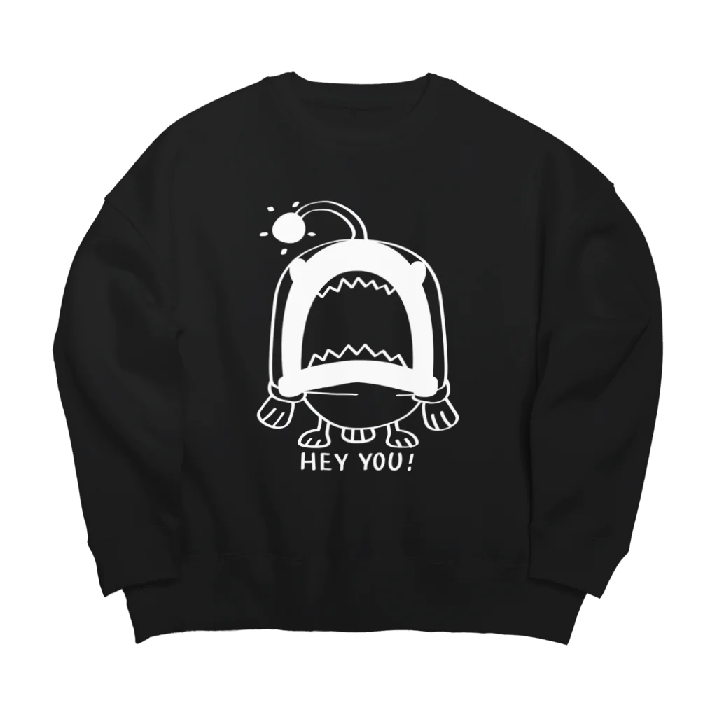 イラスト MONYAAT のCT32海の底のあんこ姫*HEY YOU!*B Big Crew Neck Sweatshirt