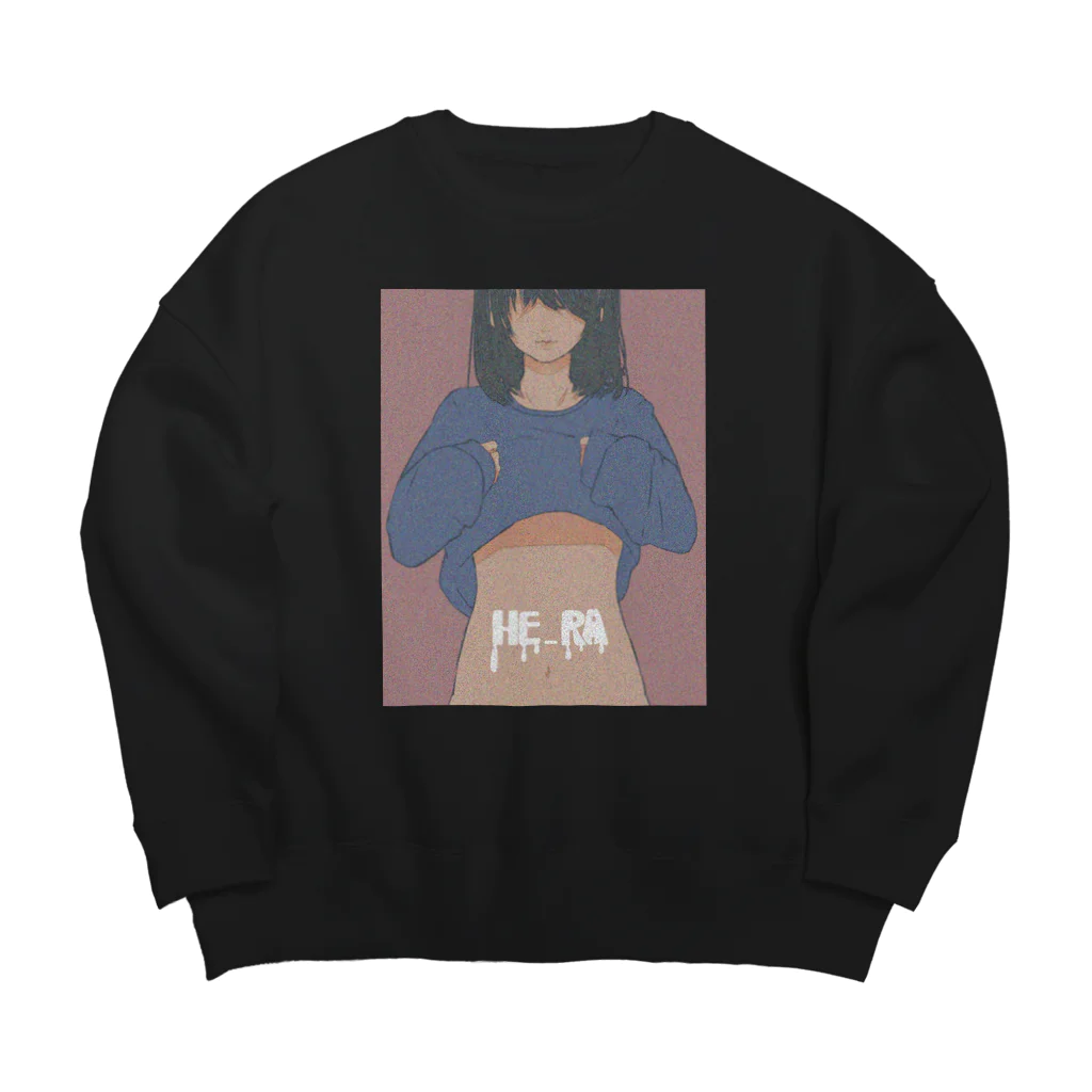 HE_RAの匿名彼女 Big Crew Neck Sweatshirt