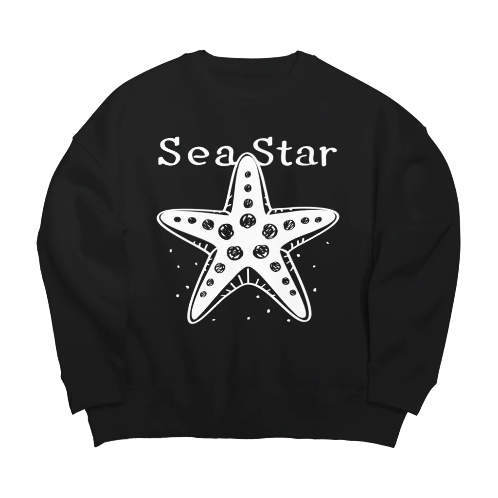 イラスト MONYAAT のひとでなしC Big Crew Neck Sweatshirt