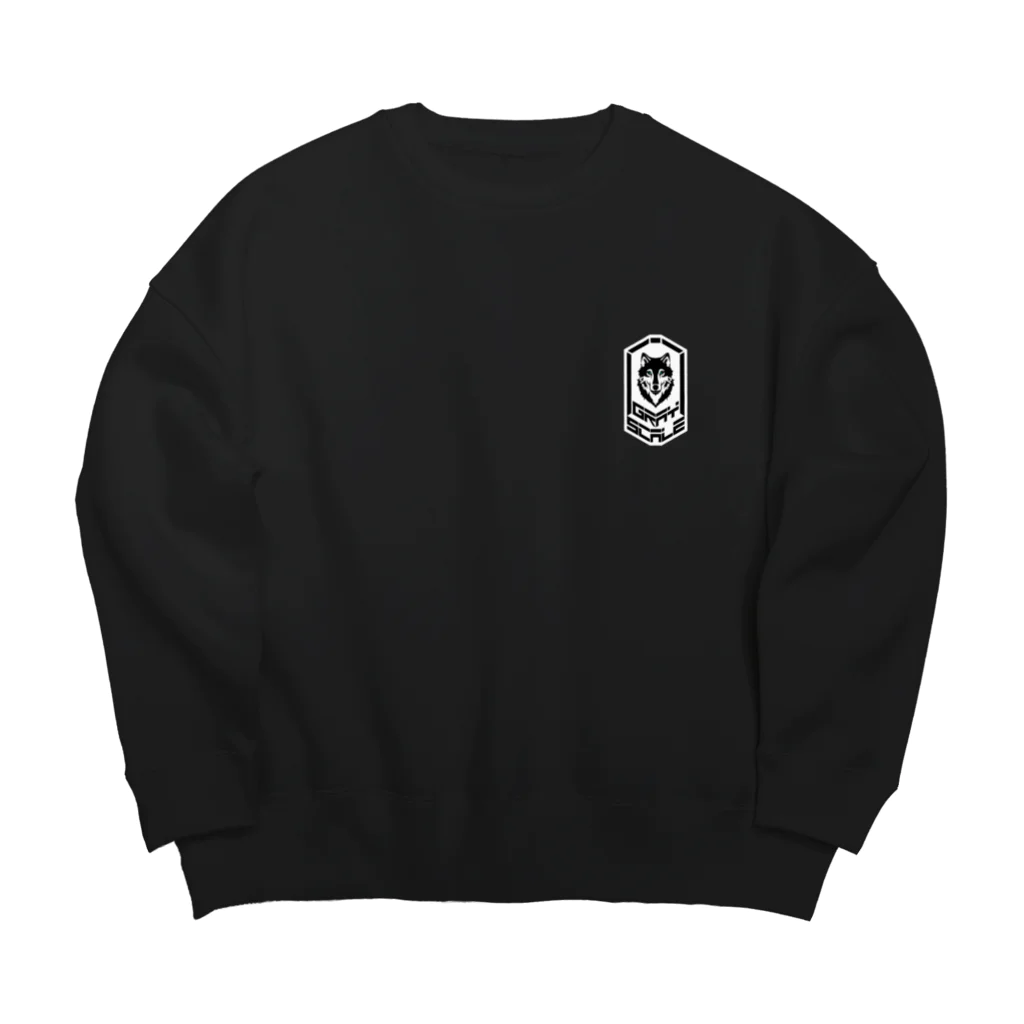 PoooompadoooourのGRAY SCALE エンブレム Big Crew Neck Sweatshirt