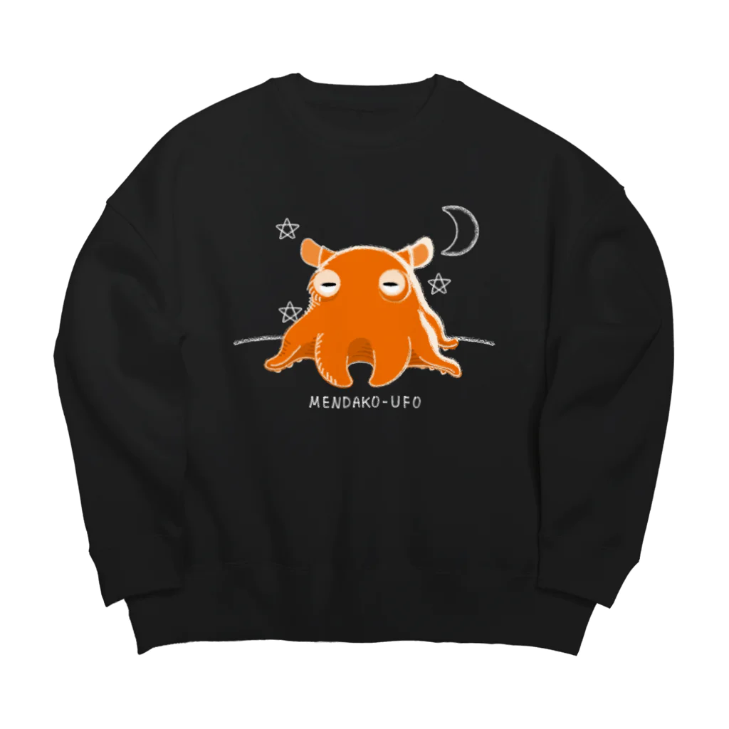 イラスト MONYAAT のメンダコUFO Big Crew Neck Sweatshirt