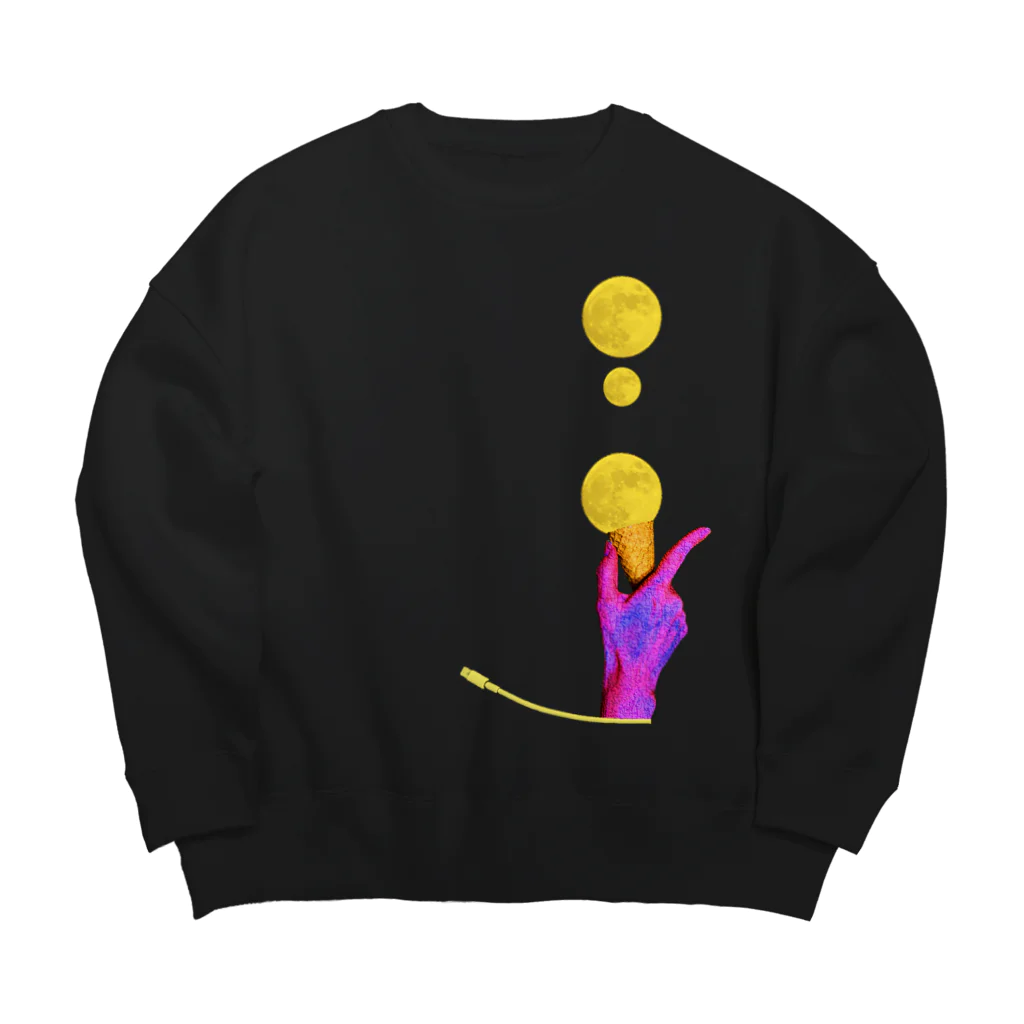 【画交宿】のバッテリー Big Crew Neck Sweatshirt