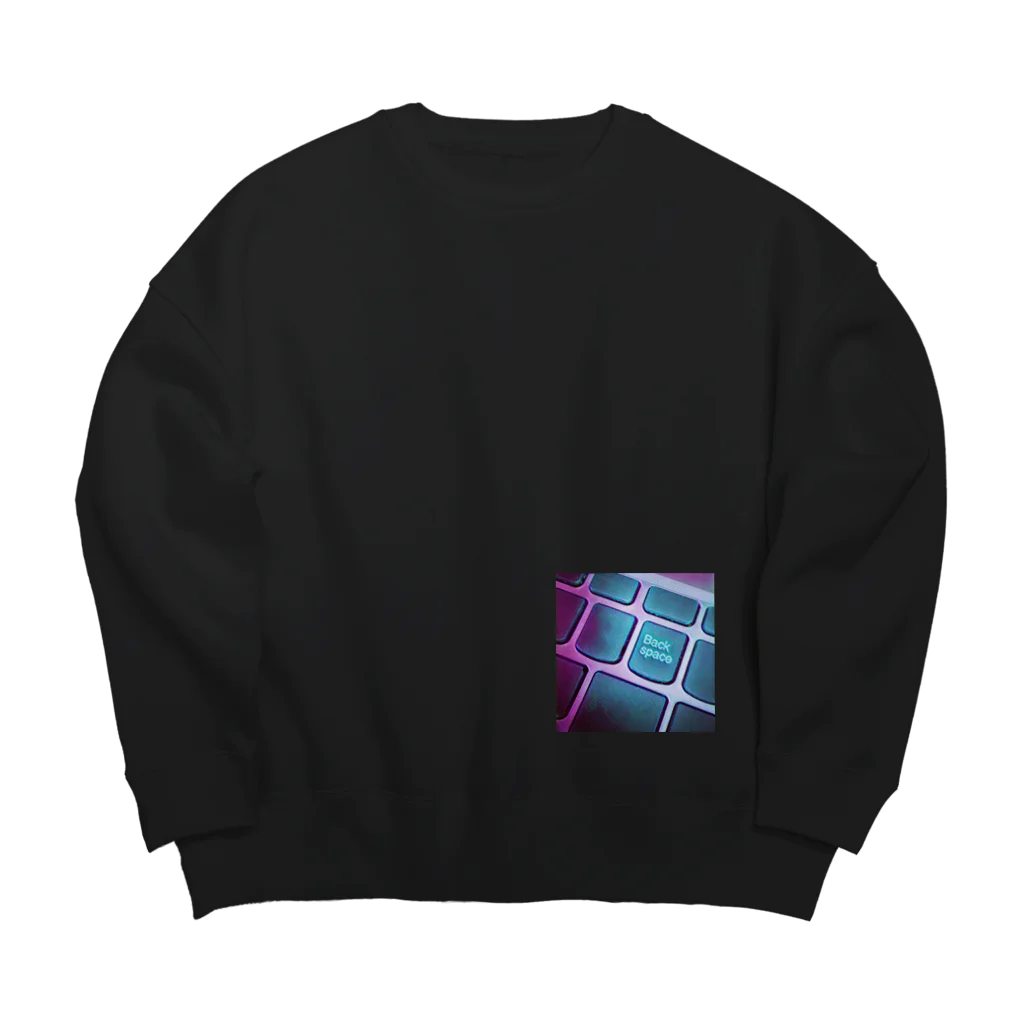 SHO KOBAYASHIのBack space Big Crew Neck Sweatshirt