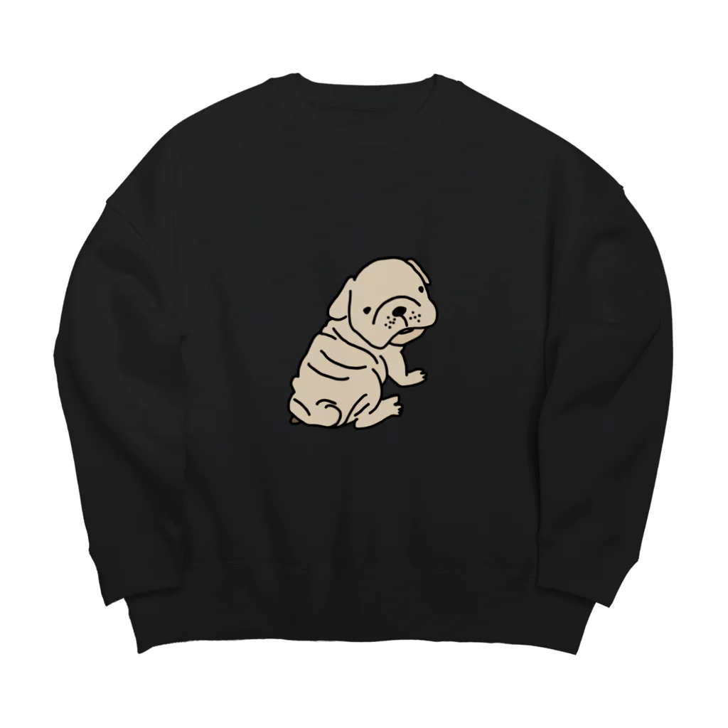 かみらいすのぶるたろう。 Big Crew Neck Sweatshirt