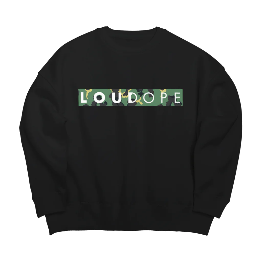 LOUDOPEのLOUDOPE Gカモボックスロゴ ビッグシルエットスウェット