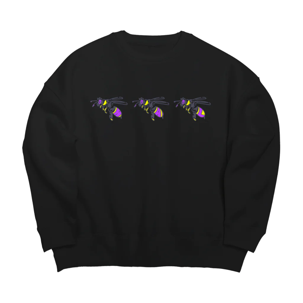 H△Lの3b BLK Big Crew Neck Sweatshirt