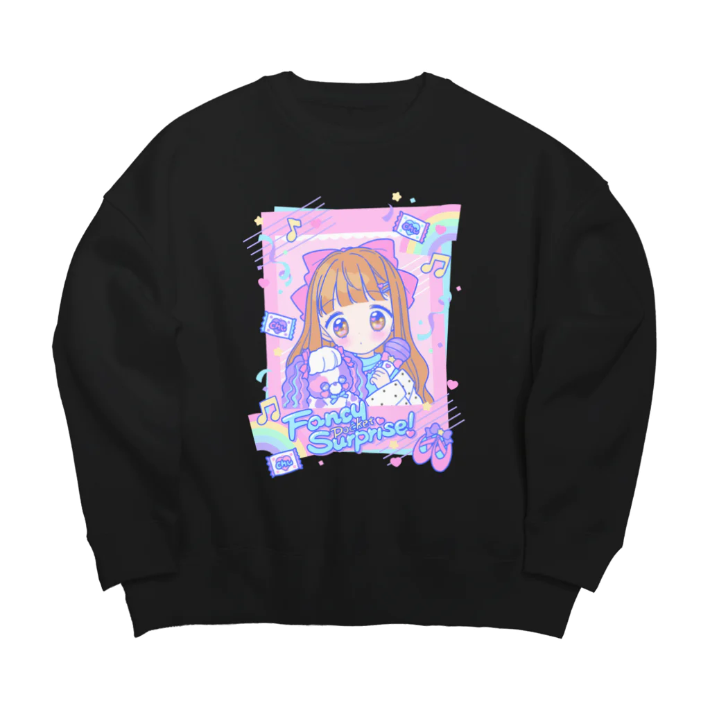 Fancy Surprise!のあいどるちっく Big Crew Neck Sweatshirt