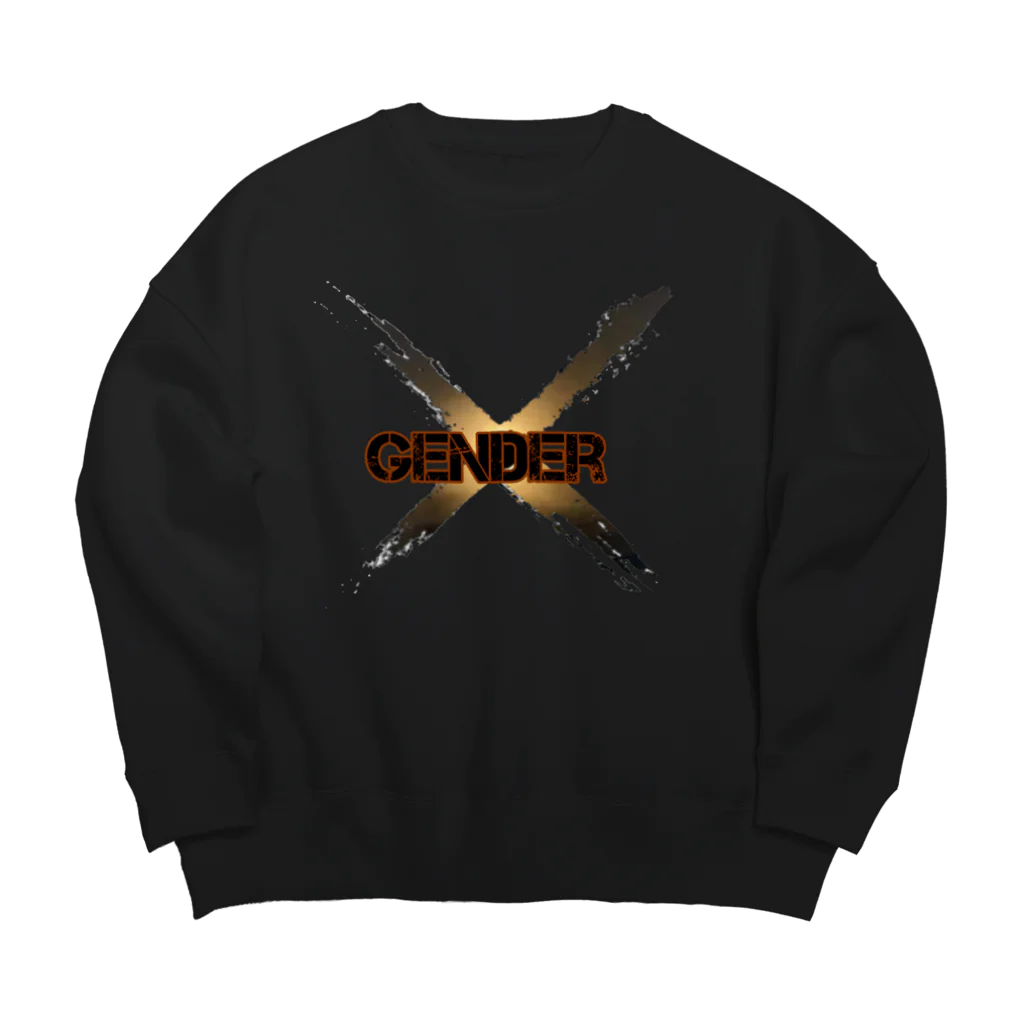 樹樹JUJUのX gender Big Crew Neck Sweatshirt