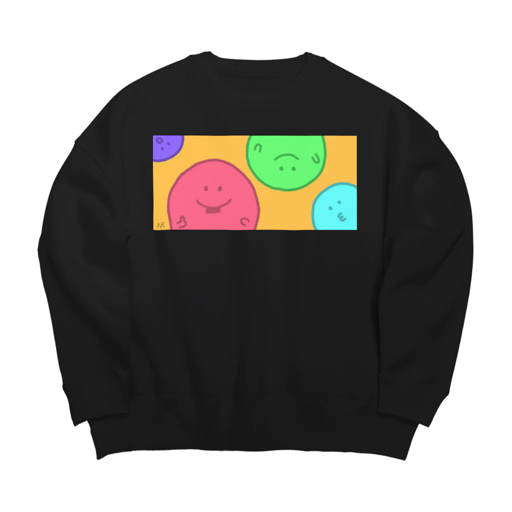 N’s Record(エヌズレコード)のあっ、こんにちは。 Big Crew Neck Sweatshirt