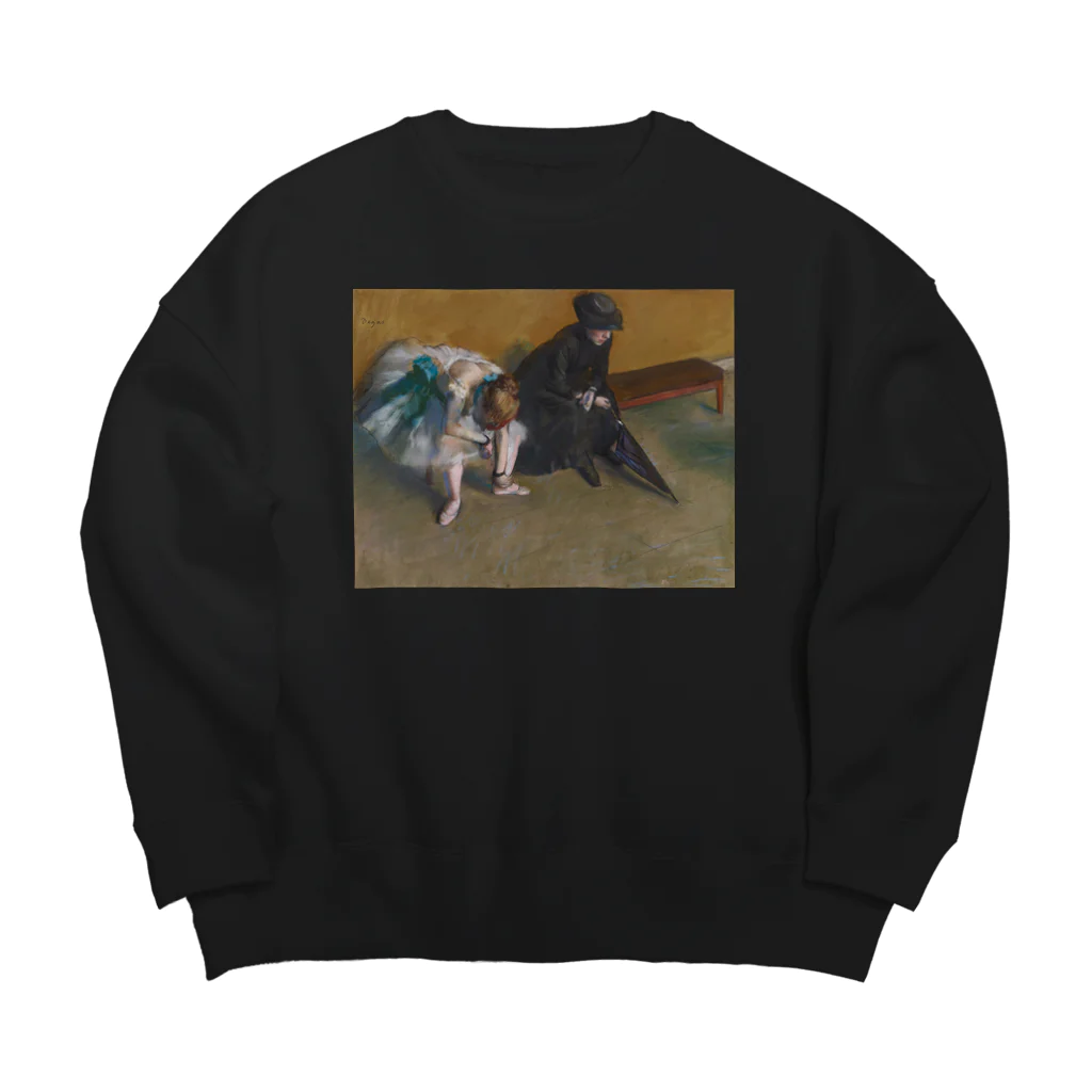 朝のエドガー・ドガ Big Crew Neck Sweatshirt