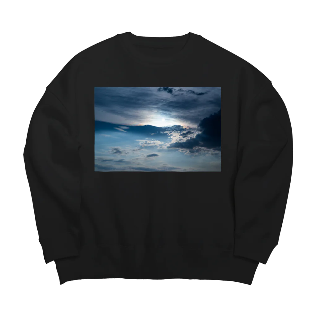 街の風景屋さんのsky #1 Big Crew Neck Sweatshirt