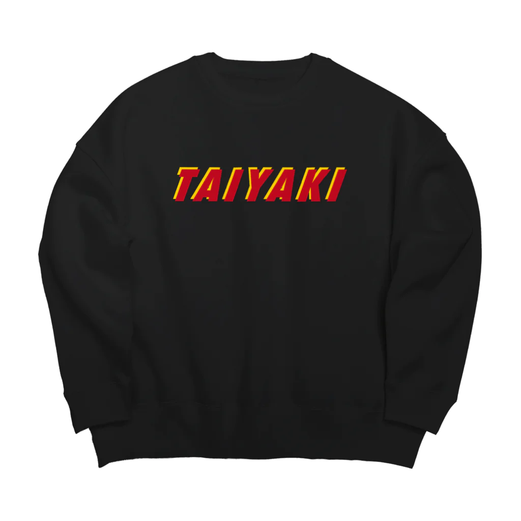 うさぎちゃんアイランドのTAIYAKI ロゴ Big Crew Neck Sweatshirt