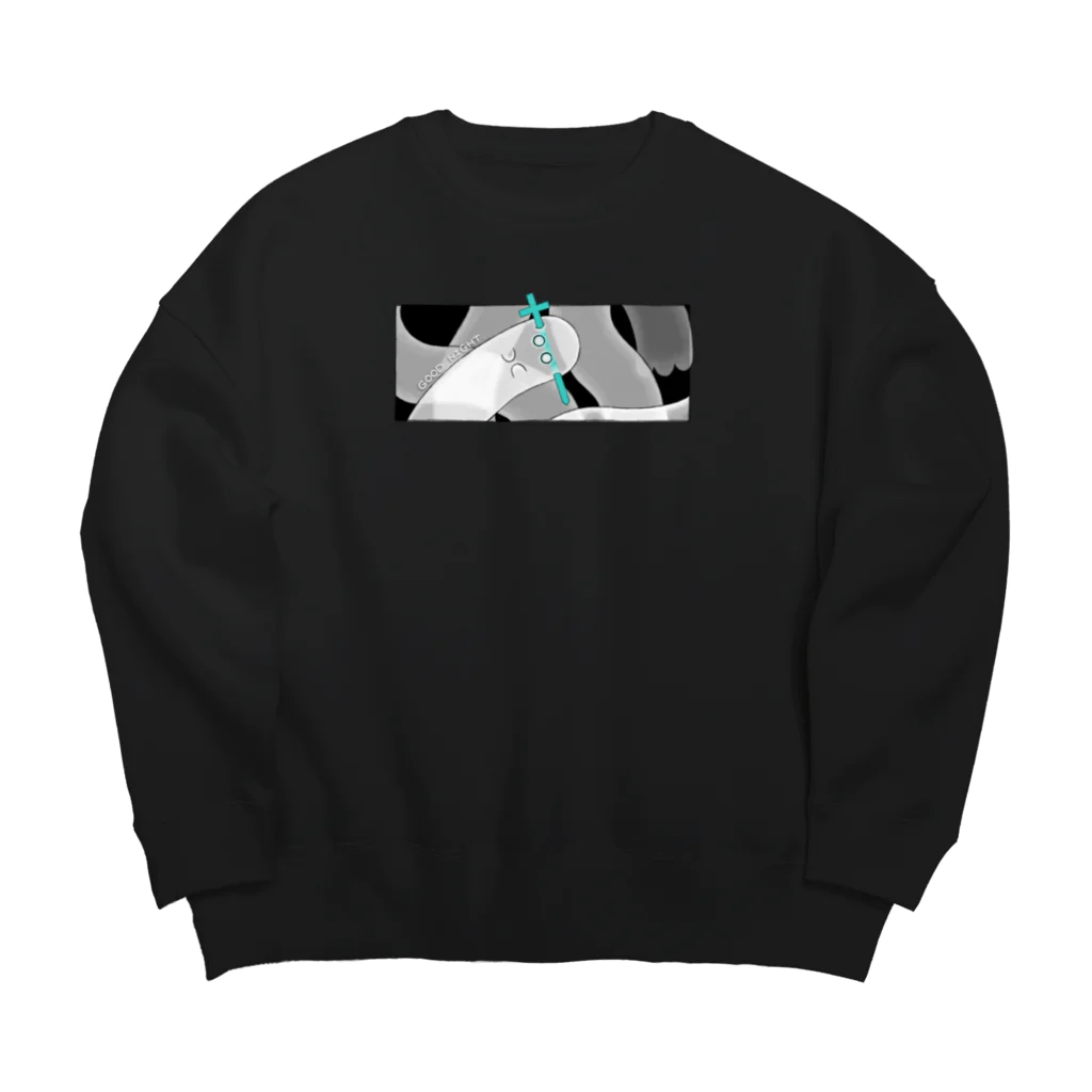 こんちゃ堂の奥行YUREI Big Crew Neck Sweatshirt