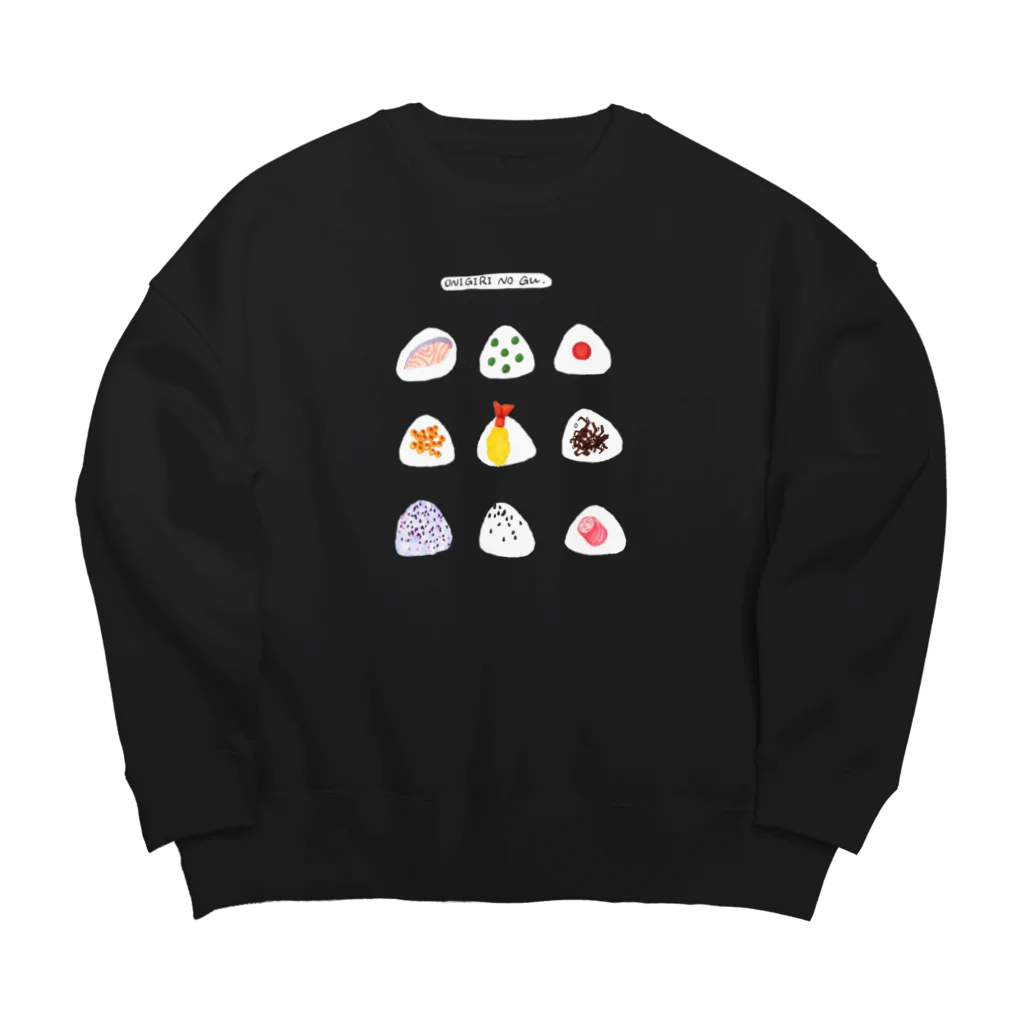 ソーメンズのおにぎりの具 Big Crew Neck Sweatshirt