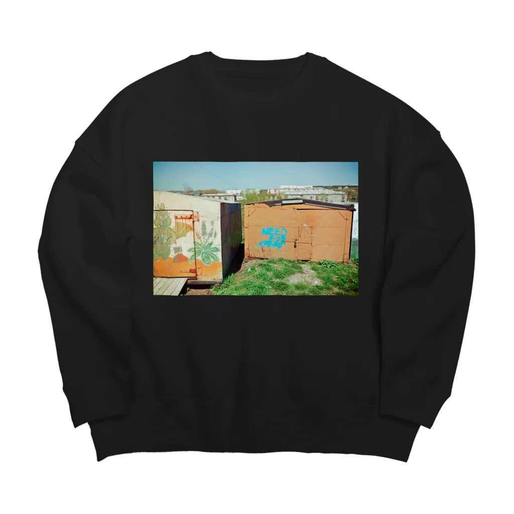 Yasuhito Hatajimaのobscure view 4 Big Crew Neck Sweatshirt