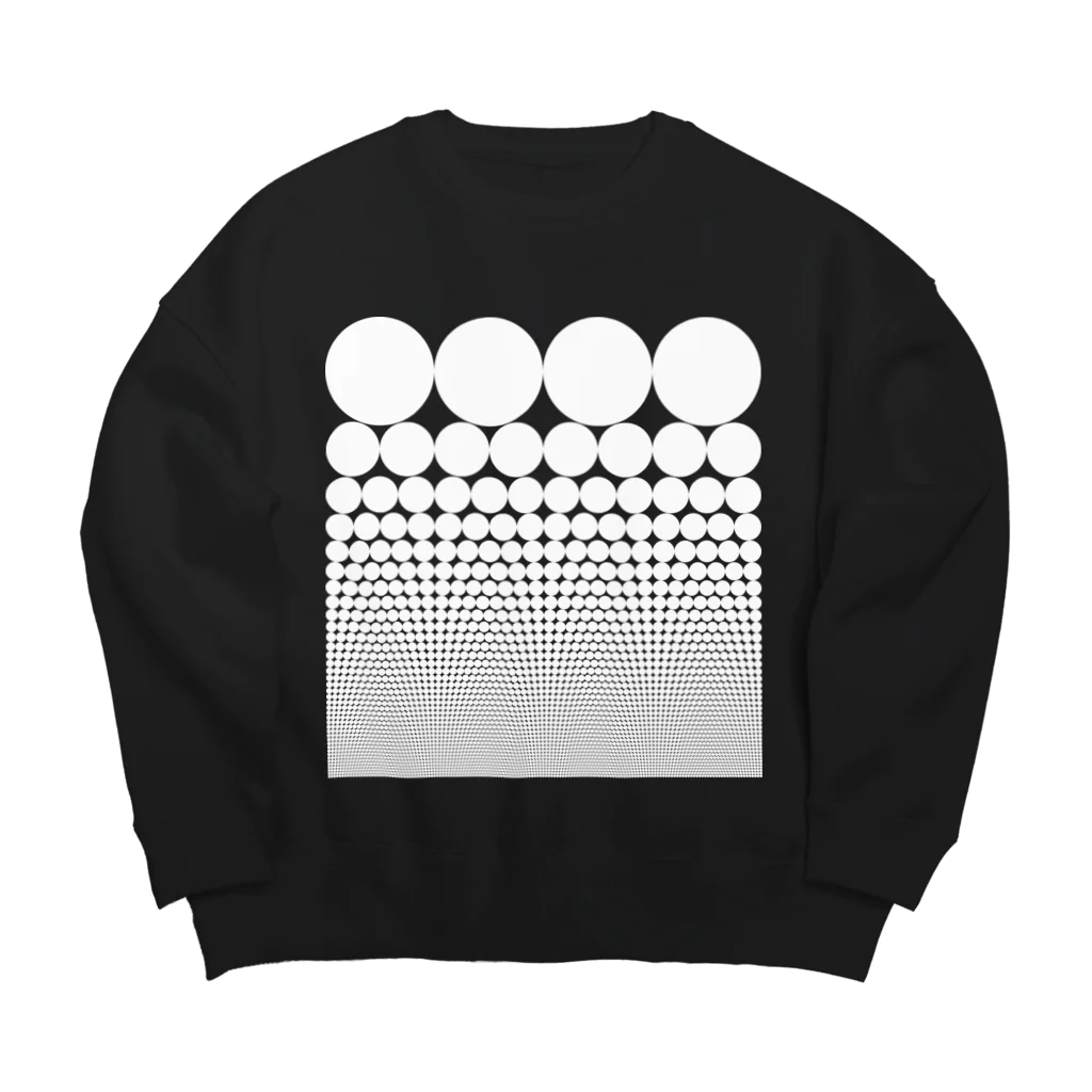 Kitasenju Design Shopのabstracted john maeda Big Crew Neck Sweatshirt