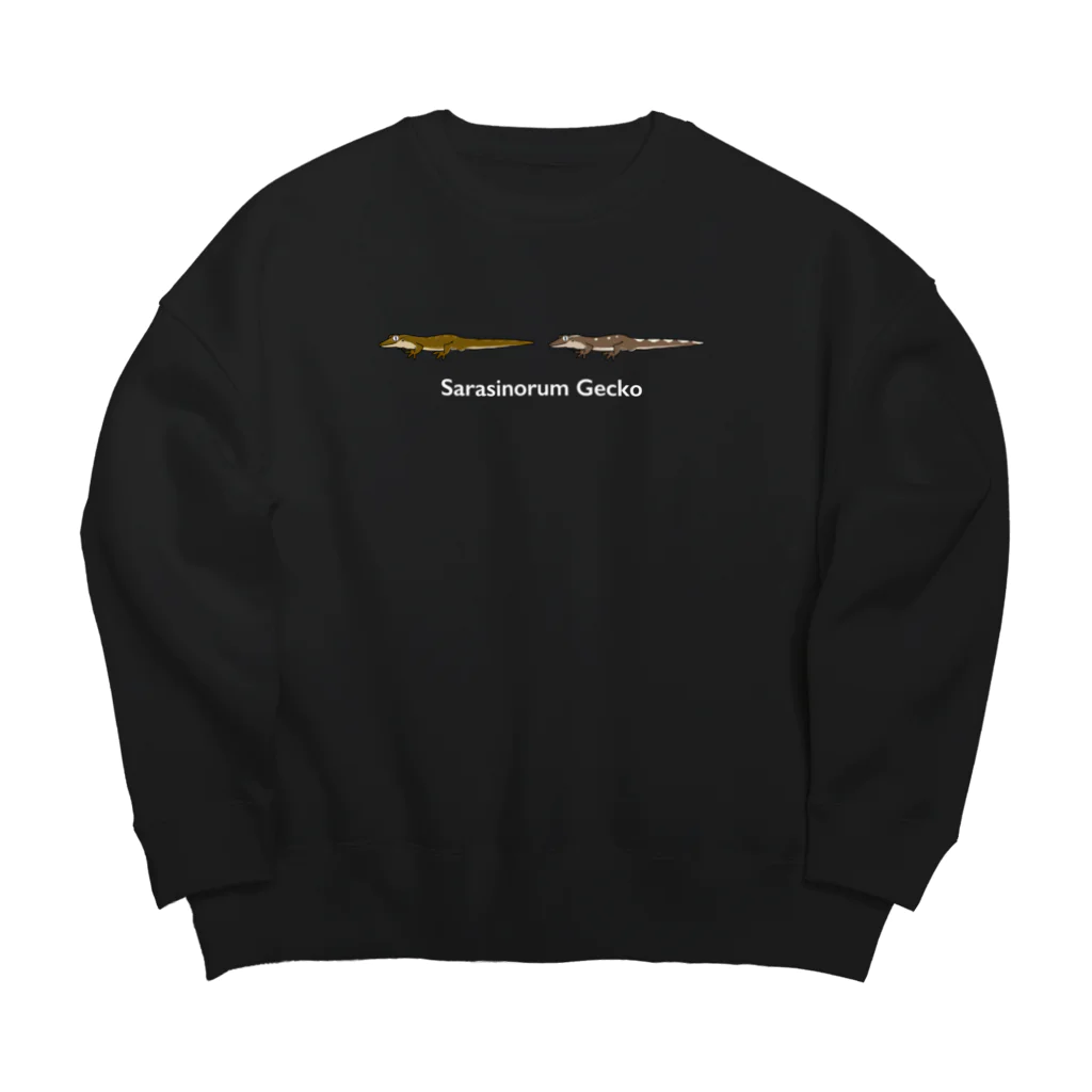 がきおのサラシノミカドヤモリズ Big Crew Neck Sweatshirt