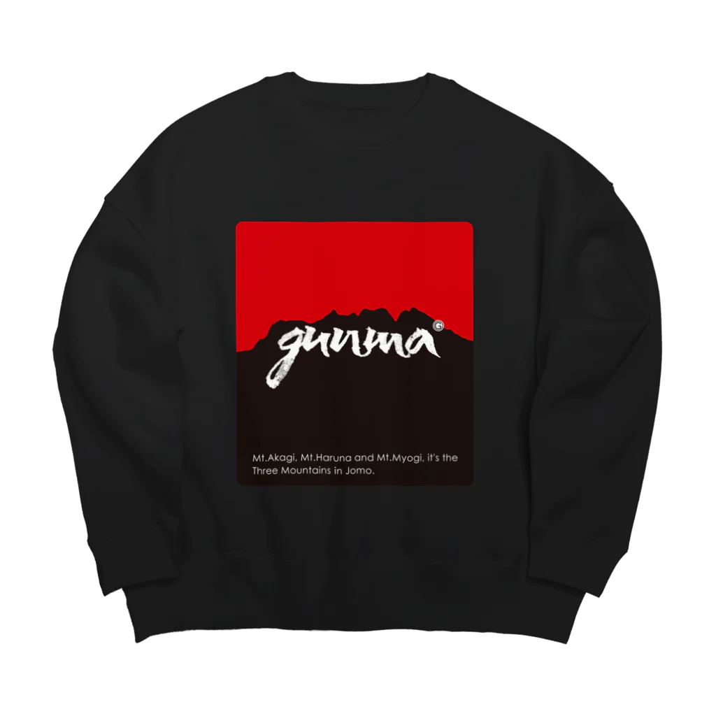 Too fool campers Shop!のGUNMA愛01赤城L Big Crew Neck Sweatshirt