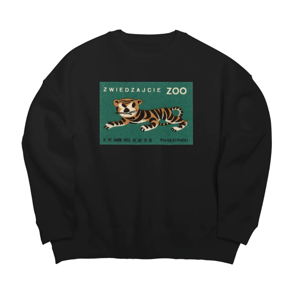 YS VINTAGE WORKSのポーランド動物園　今年の干支！虎 Big Crew Neck Sweatshirt