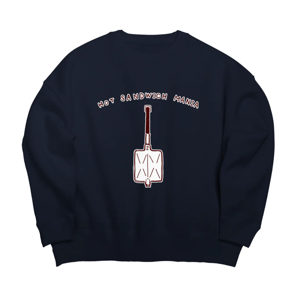 NIKORASU GOのほっとサンド大好き「ほっとサンドマニア」 Big Crew Neck Sweatshirt