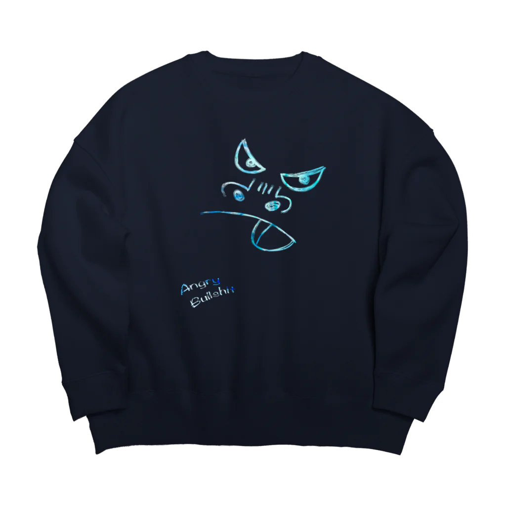 18BのAngry Bullshit Big Crew Neck Sweatshirt