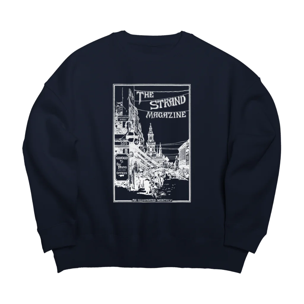 古書　天牛書店のストランド・マガジンの表紙 ＜ブック・デザイン＞ Big Crew Neck Sweatshirt