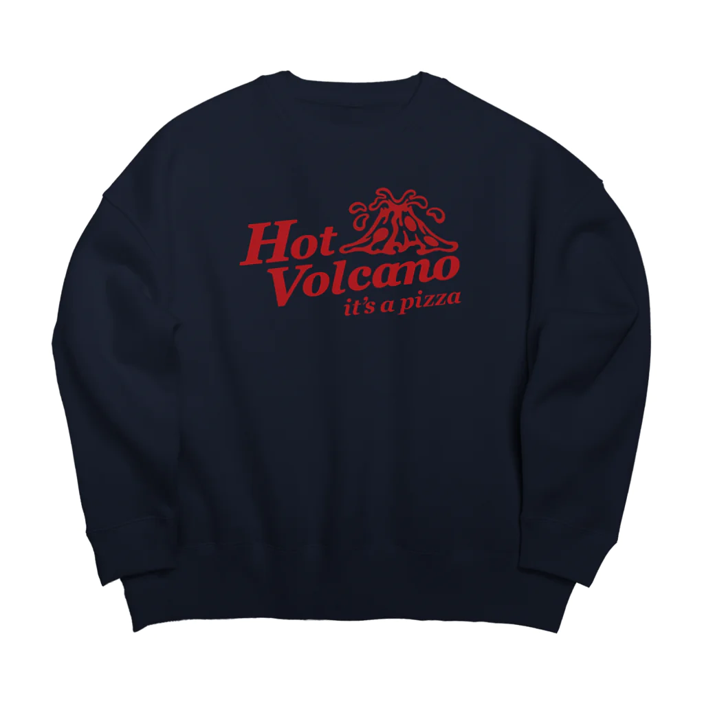 わわわ！デリバリーのHot Volcano Big Crew Neck Sweatshirt