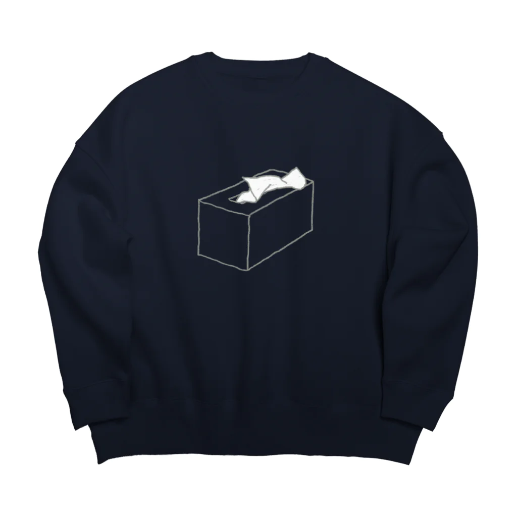 たかはしの店の箱ティッシュ Big Crew Neck Sweatshirt