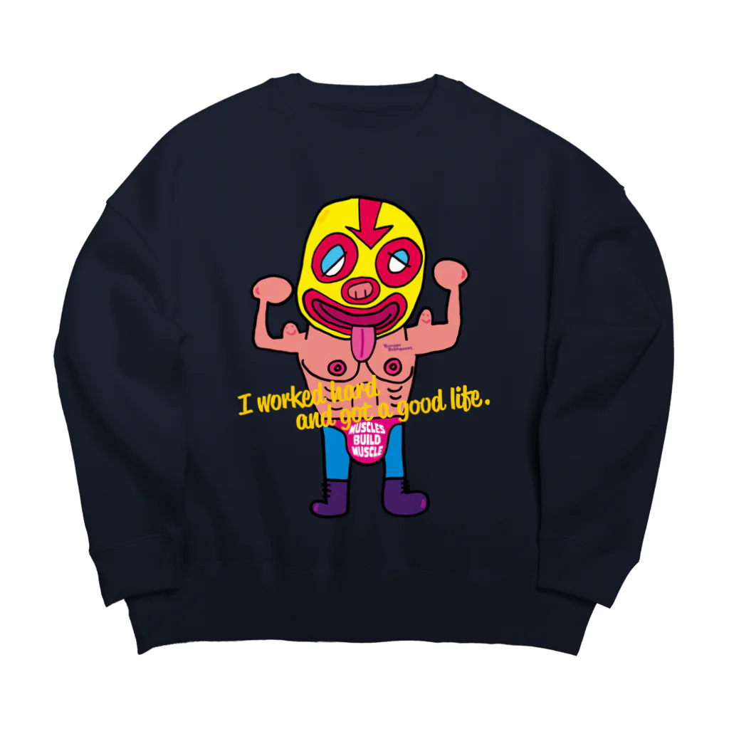 ドレメヒロコのマッソビルドゥ Big Crew Neck Sweatshirt