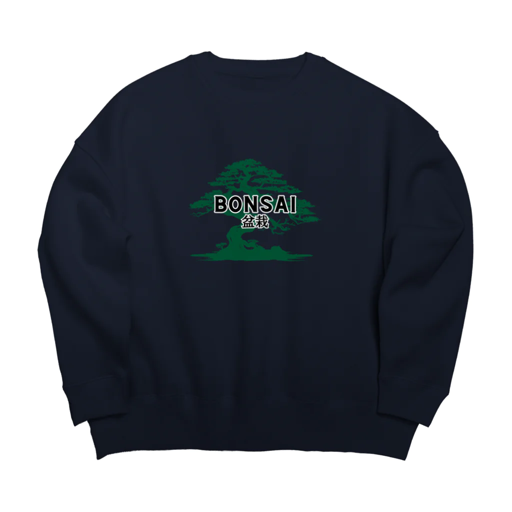 WA-TA craftの盆栽 Big Crew Neck Sweatshirt