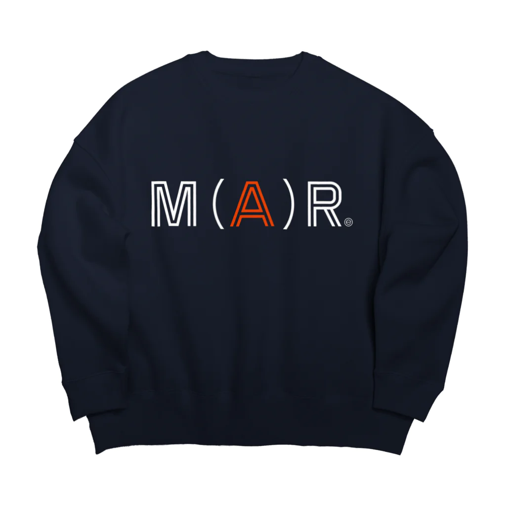 mar20231030のmar-23aw-bn1-or Big Crew Neck Sweatshirt