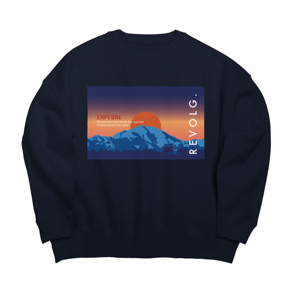 REVOLG.のオレたちの基地Jr Big Crew Neck Sweatshirt