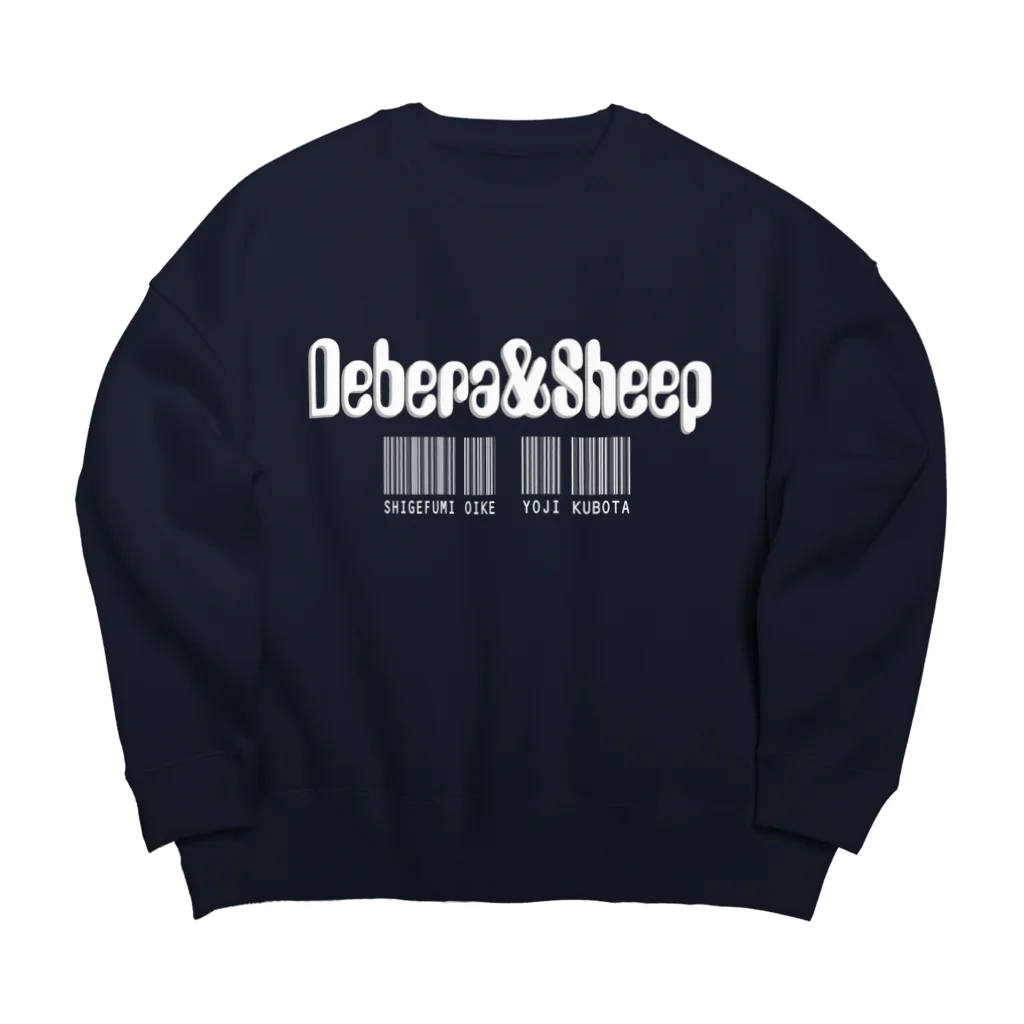 ＯＫダイレクト　powered by SUZURIのでべらと羊　Wプリント Big Crew Neck Sweatshirt