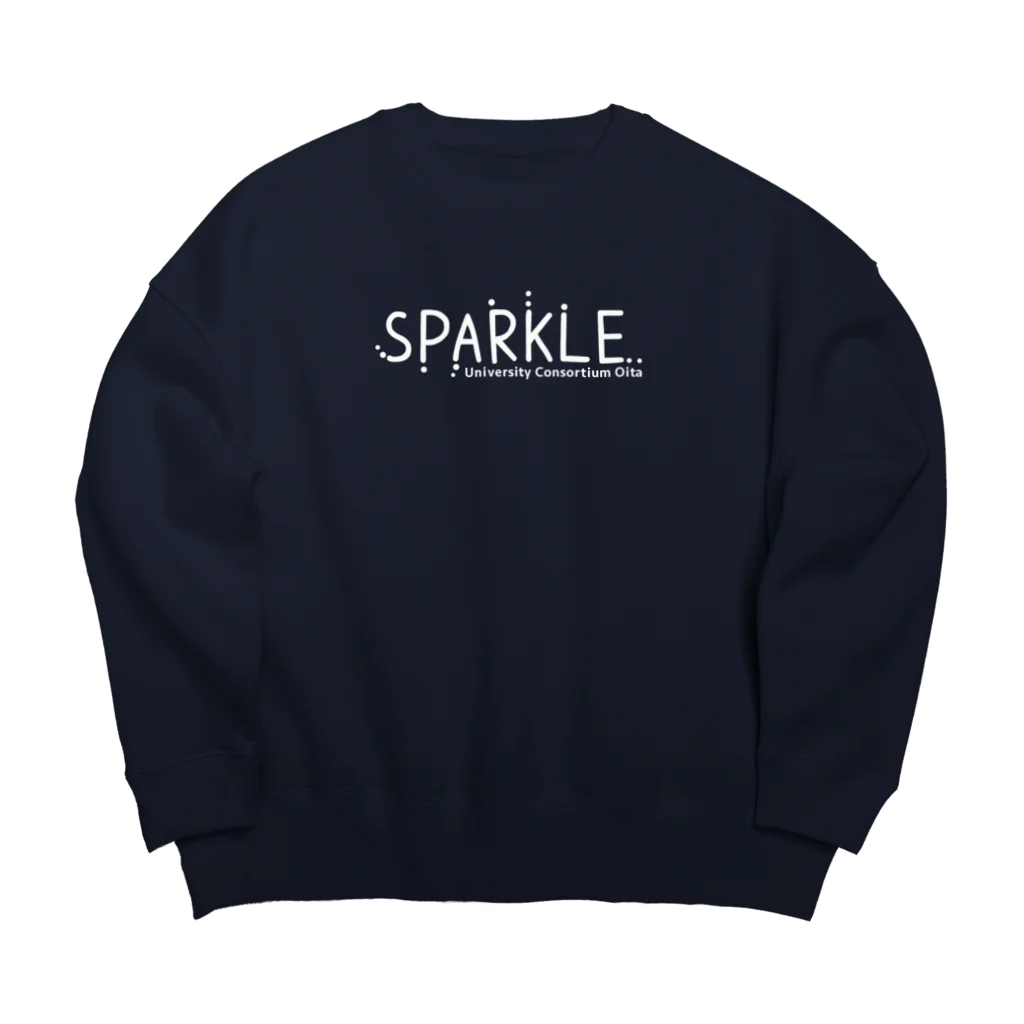 SPARKLEのSPARKLE-ドロップス shiro Big Crew Neck Sweatshirt