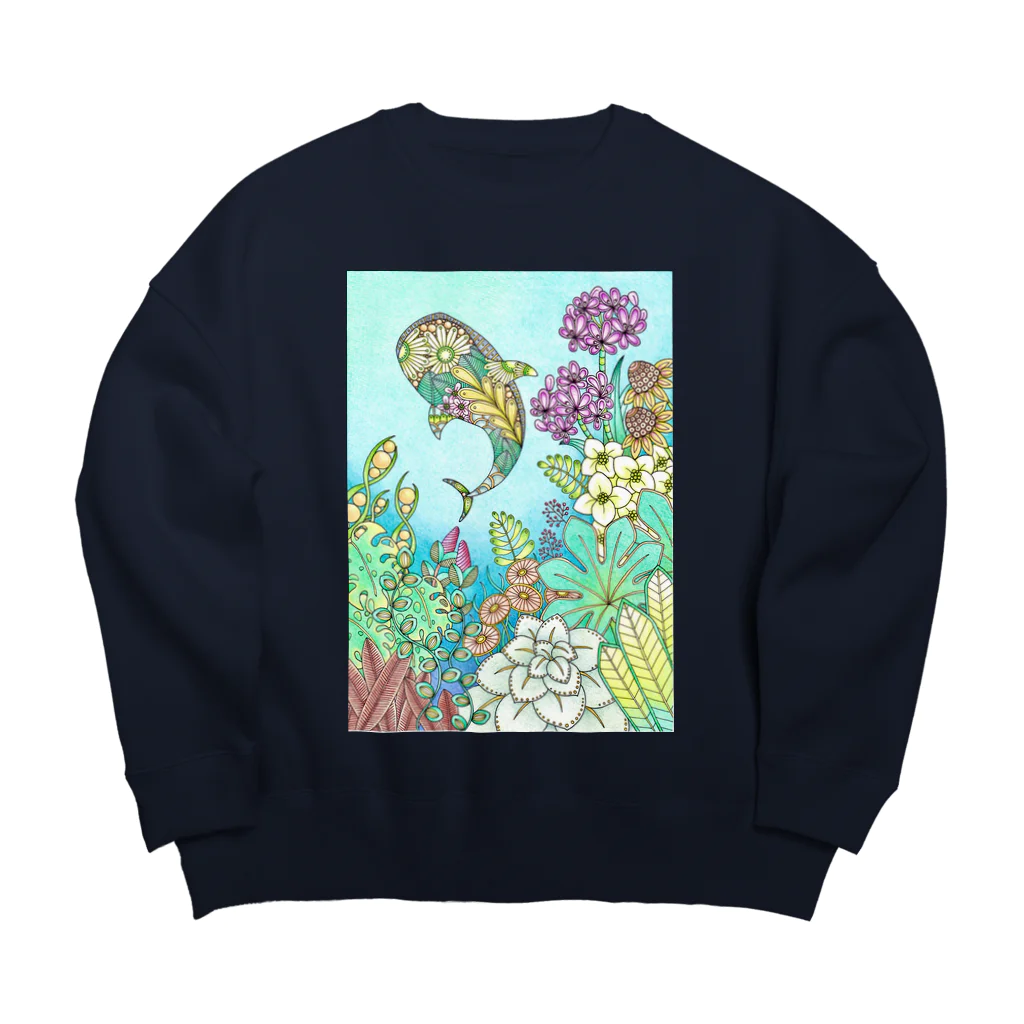 とうきちの海 Big Crew Neck Sweatshirt