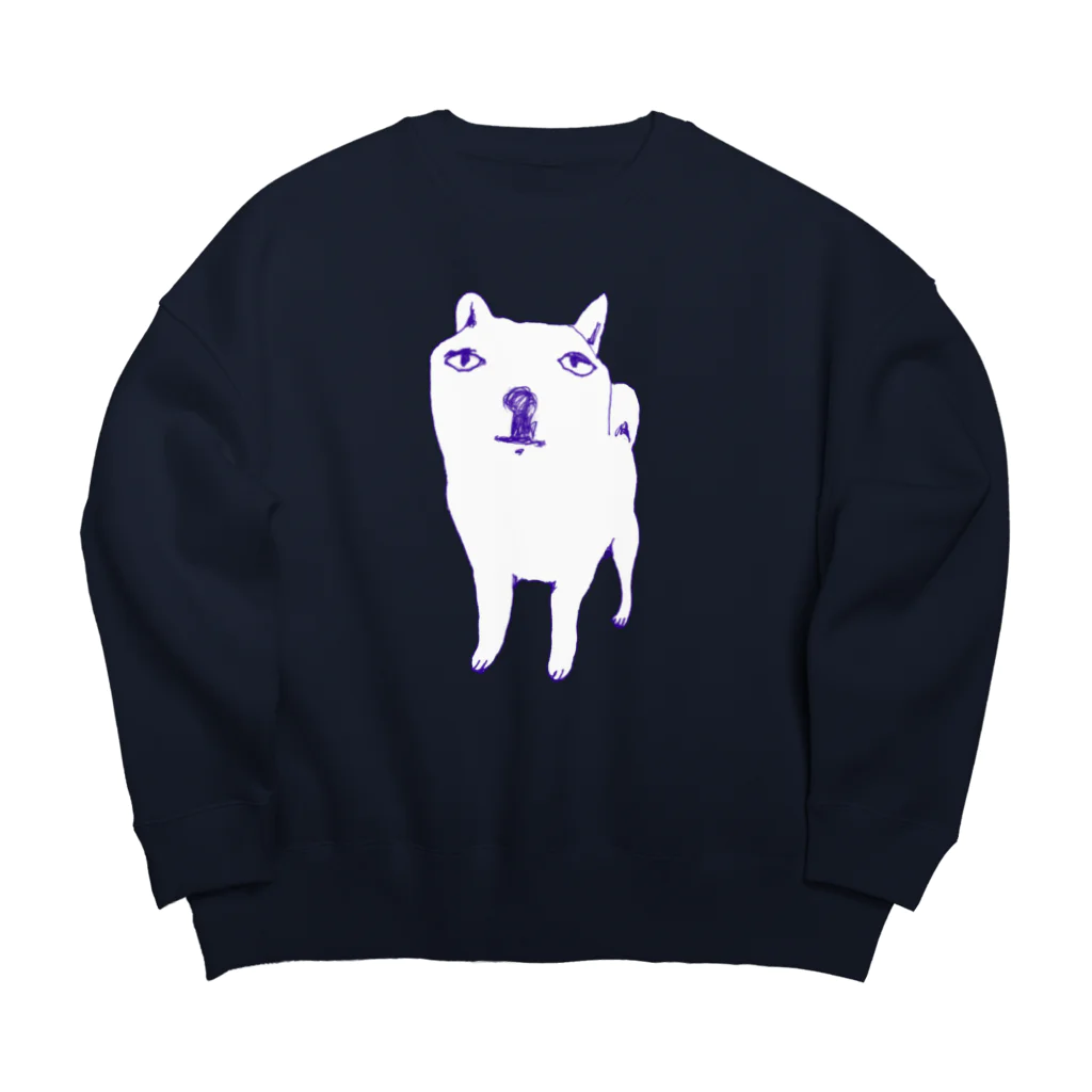 NIKORASU GOの「わんちゃん」（Tシャツ・パーカー・グッズ・ETC） Big Crew Neck Sweatshirt