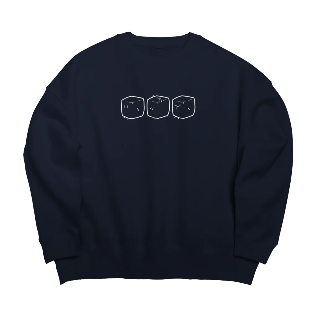 あろえの3連 Big Crew Neck Sweatshirt