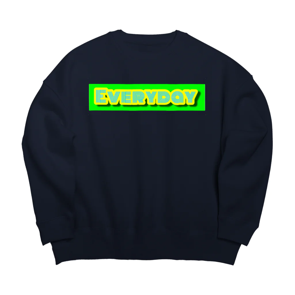 のん＠雑記・おかいつブロガーのEveryday Big Crew Neck Sweatshirt