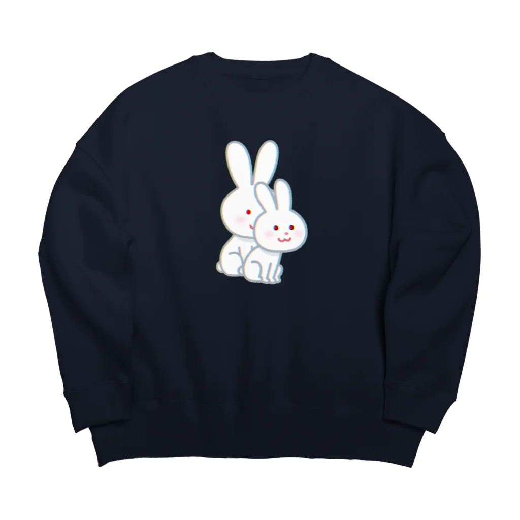 RapeのRape[見覚えのないロゴ] Big Crew Neck Sweatshirt