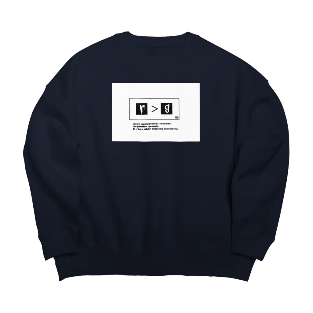 r>g アールダイナリージーのr>g アールダイナリージー Big Crew Neck Sweatshirt