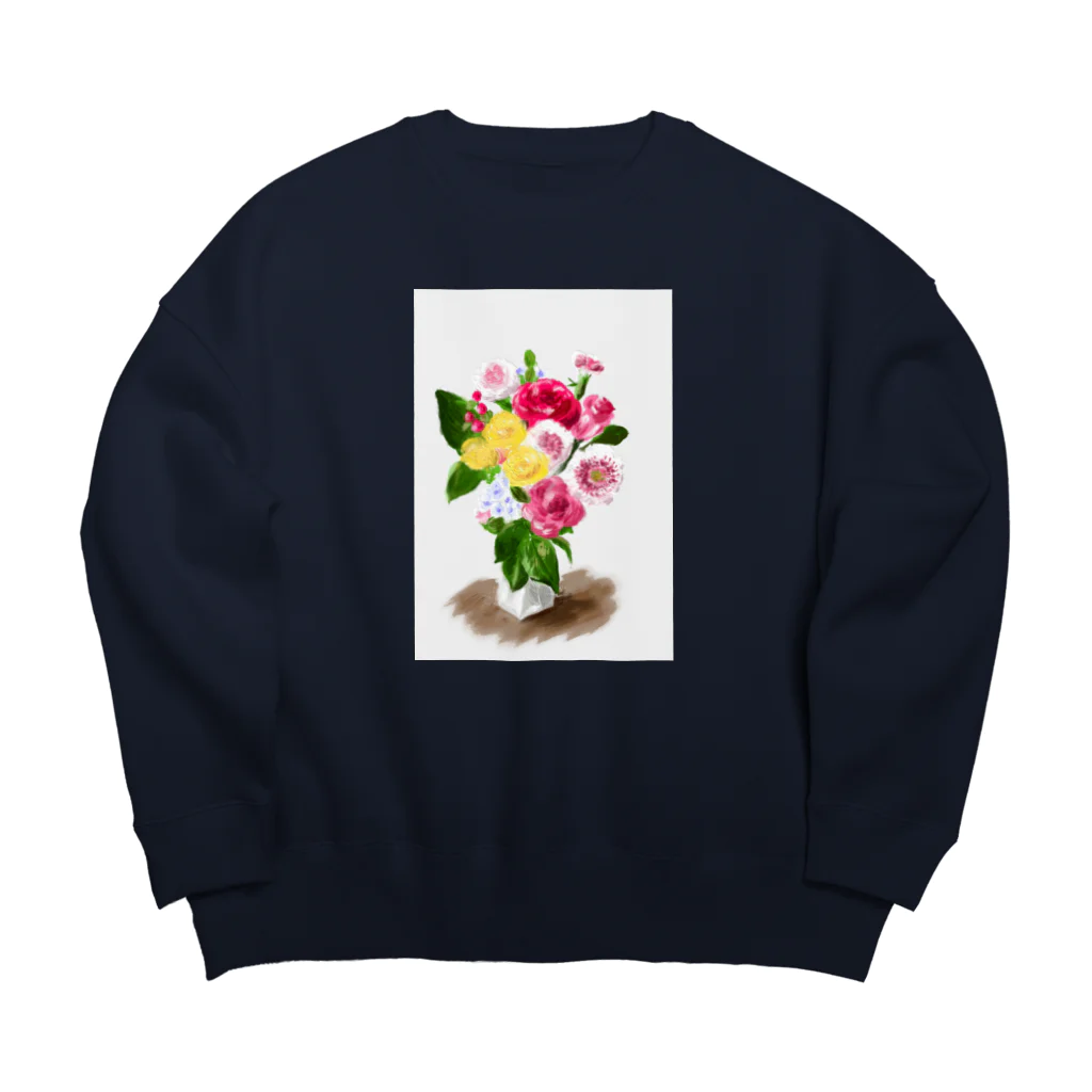 せいせんのHANAPOP Big Crew Neck Sweatshirt