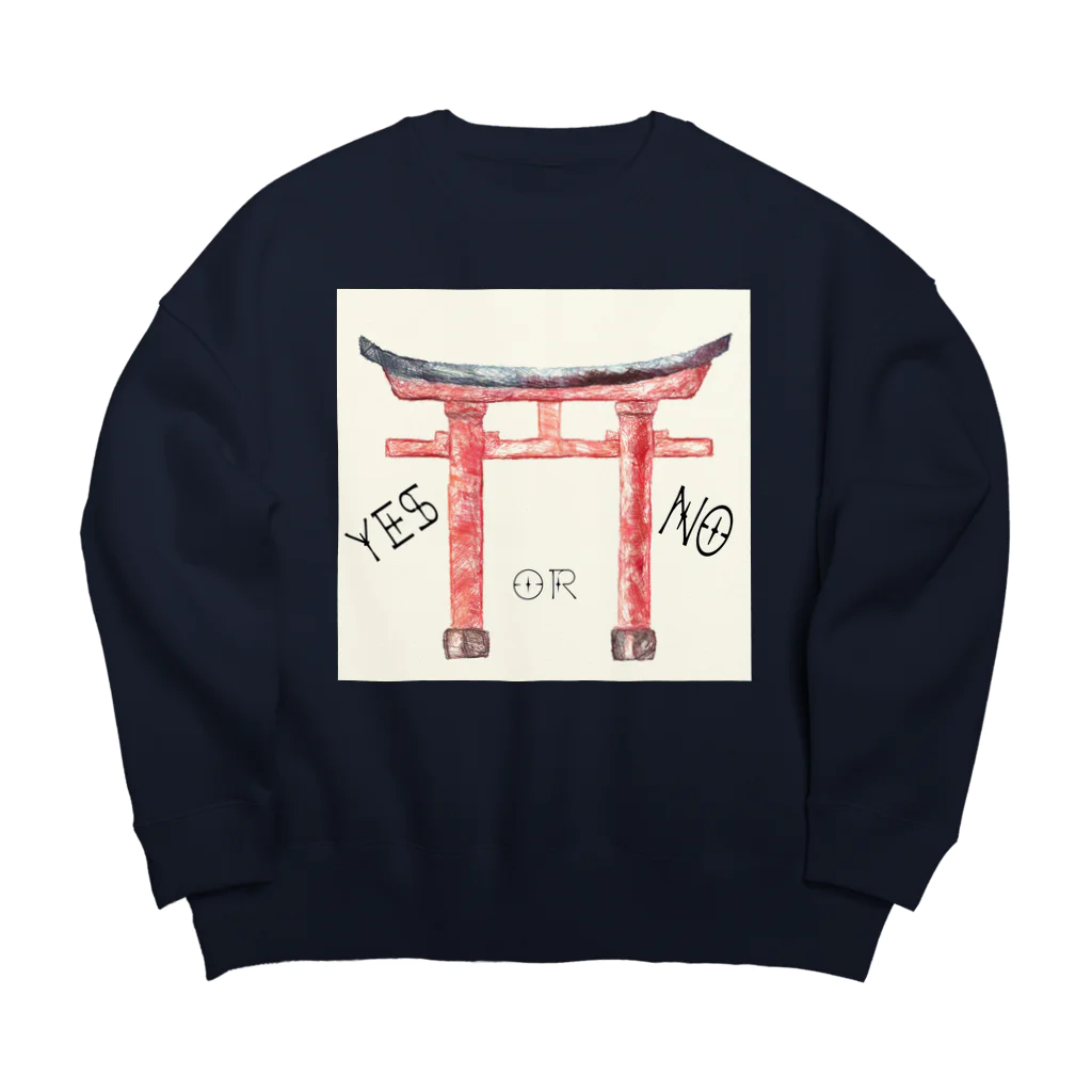 Lost'knotの通リャンセ Big Crew Neck Sweatshirt